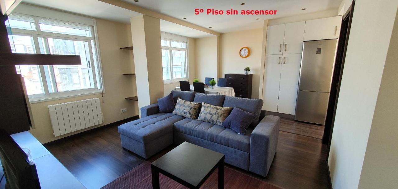 Coqueto Apartamento De 2 Habitaciones En Zona Estacion Tren А-Корунья Екстер'єр фото