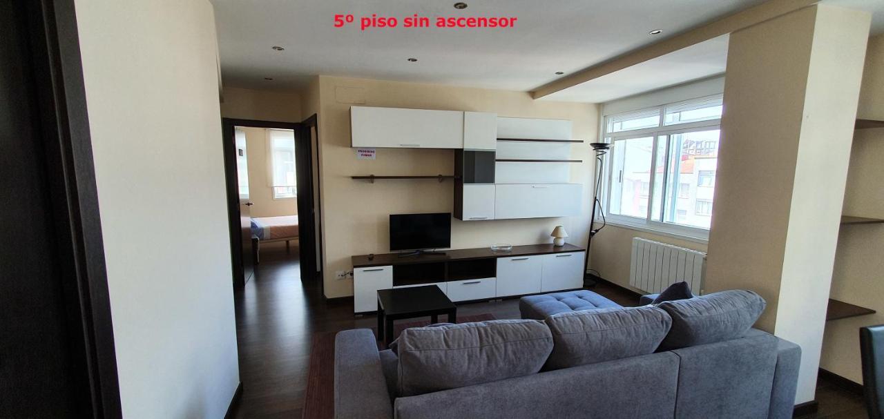 Coqueto Apartamento De 2 Habitaciones En Zona Estacion Tren А-Корунья Екстер'єр фото
